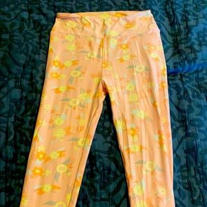 LuLaRoe leggings One size pink